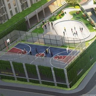 Damac Islands 2 Amenities - Basket Ball Court